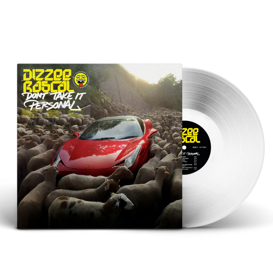 DIZZEE RASCAL - DON'T TAKE IT PERSONAL (TRANSPARENT)