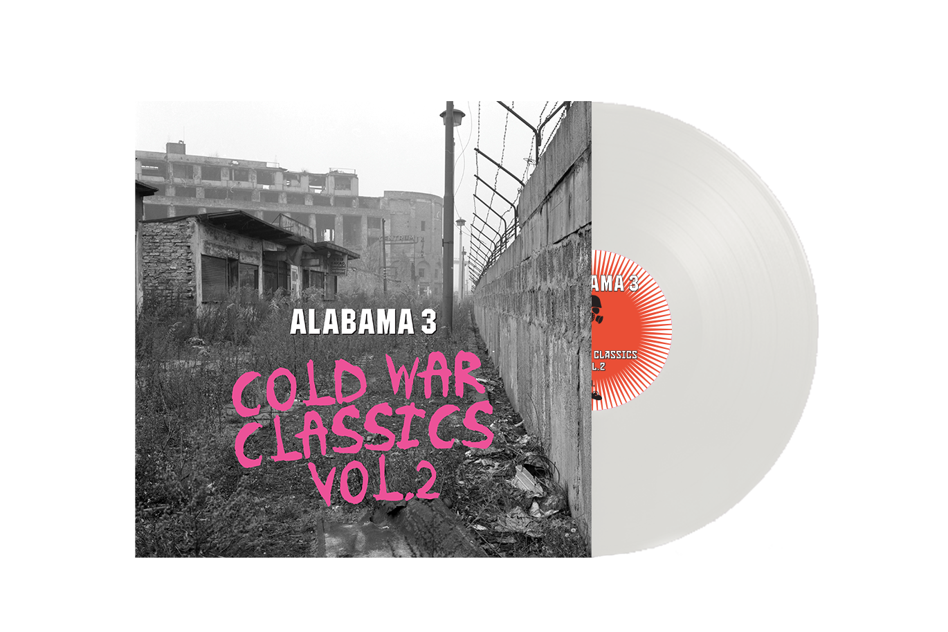 Alabama 3 Cold War Classics Vol 2 Milk Clear Coloured Vinyl alabama-3-cold-war-classics-vol-2-milk-clear-coloured-vinyl