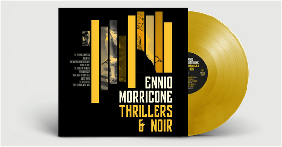 Ennio Morricone - Thrillers & Noir (1LP Clear yellow vinyl +insert)