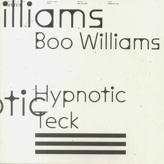 BOO WILLIAMS - Hypnotic Teck