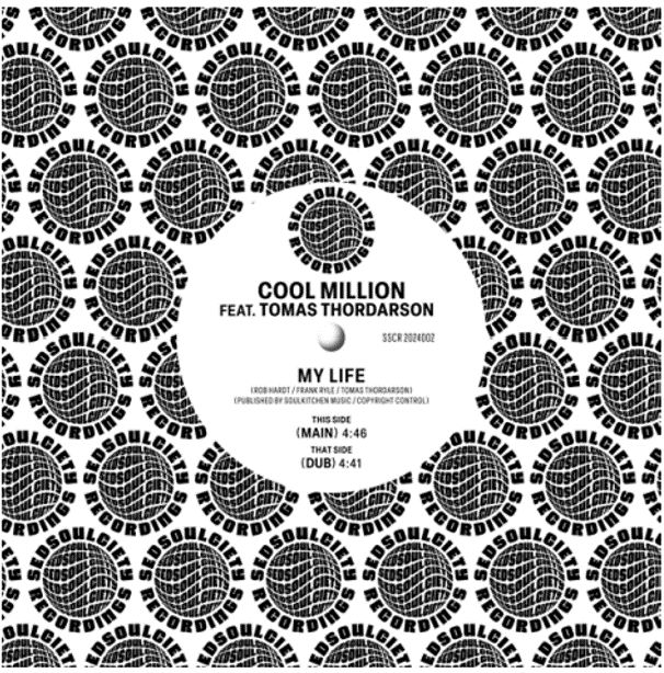 COOL MILLION ft. THOMAS THORDARSON - My Life [7" Vinyl]