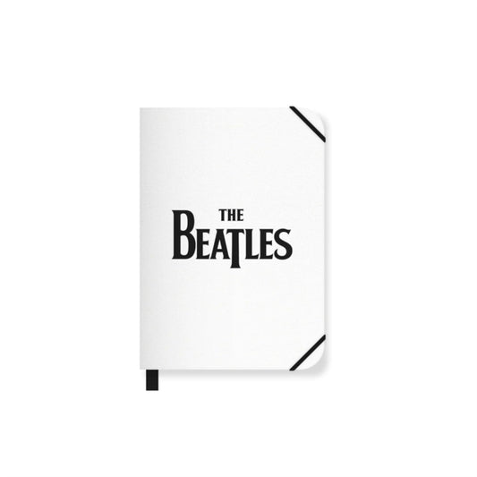 A6 Notebook (Softcover) - The Beatles (Logo) White [Notebook]
