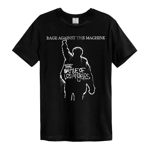 RAGE AGAINST THE MACHINE - Battle Of La T-Shirt (Charcoal)