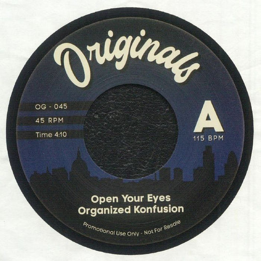 ORGANIZED KONFUSION / HERBIE HANCOCK - Open Your Eyes [7" Vinyl]