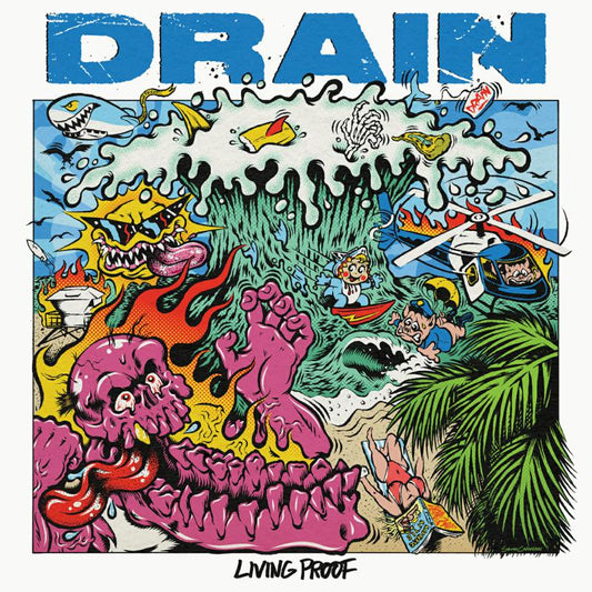 Drain - Living Proof [Kelly Green / Easter Yellow Galaxy]