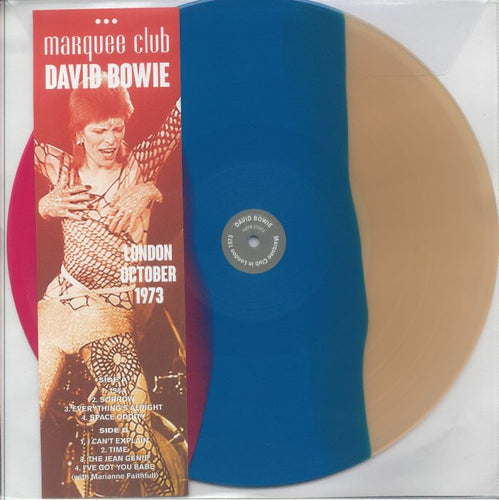 DAVID BOWIE - MARQUEE CLUB - LONDON OCTOBER 1973 (COLOURED VINYL)