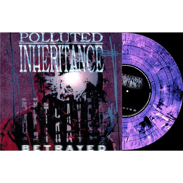 Polluted Inheritance - Betrayed [Dark hell marbled coloured vinyl]
