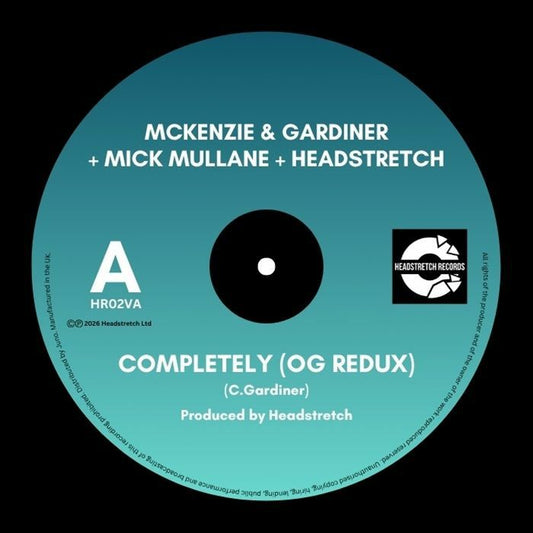 MCKENZIE & GARDINER - Completely (OG Redux) / Hold On Tight (OG Redux) [7" Vinyl]