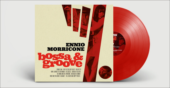 Ennio Morricone - Bossa & groove (1LP Clear red vinyl +insert)