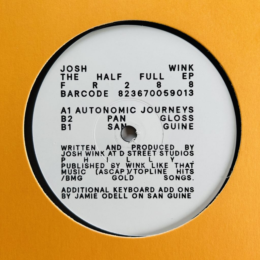 Josh Wink -  The Half Full EP