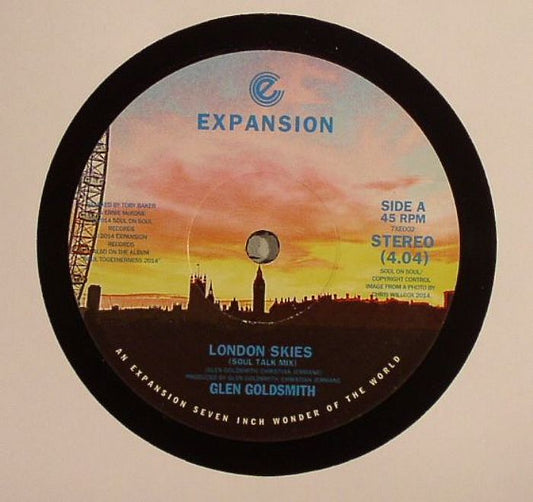 GLEN GOLDSMITH - LONDON SKIES [7" Vinyl]