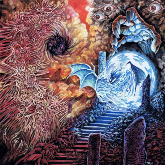 Gatecreeper - An Unexpected Reality [Blue and Silver Mix with White Splatter Vinyl]