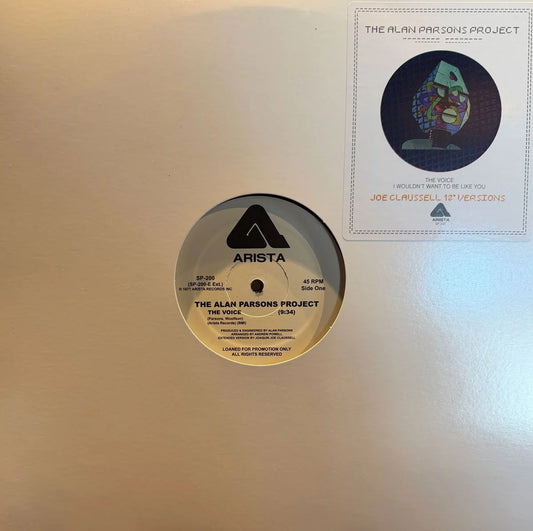 Alan Parsons Project - The Voice / I Wouldn't Want To Be Like You (Joe Claussell Mixes)