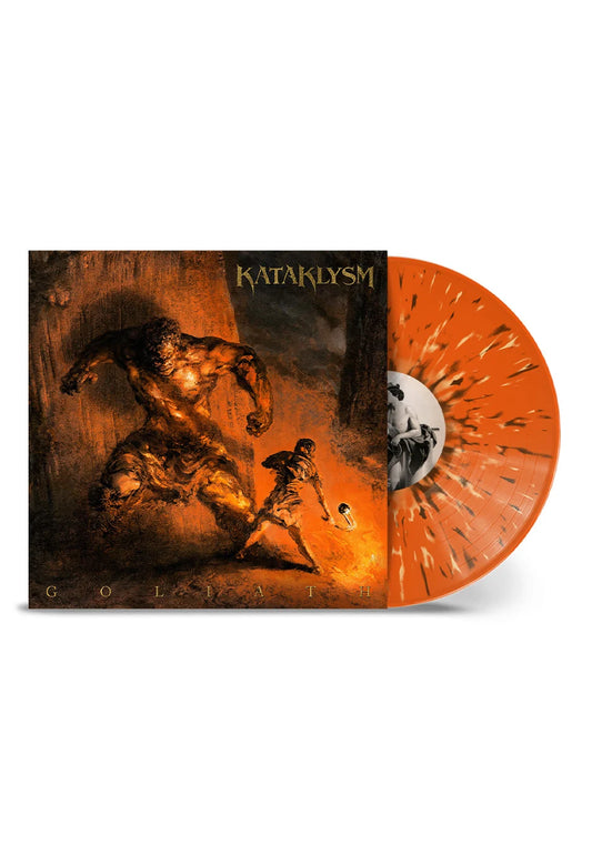 Kataklysm - Goliath [Orange with Black/White Splatter in sleeve + 2 page lyric sheet]