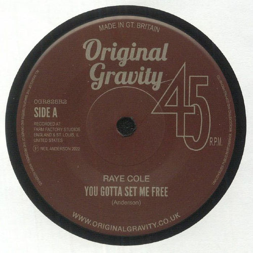 Raye Cole / Rachel Maxann - You Gotta Set Me Free [7" Vinyl]
