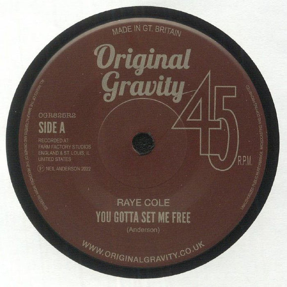Raye Cole / Rachel Maxann - You Gotta Set Me Free [7