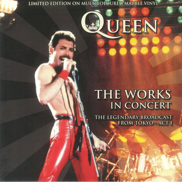 QUEEN - The Works In Concert (Multi-Colour Marble Vinyl)