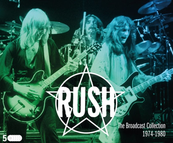 RUSH - The Broadcast Collection 1974-1980 [5CD]