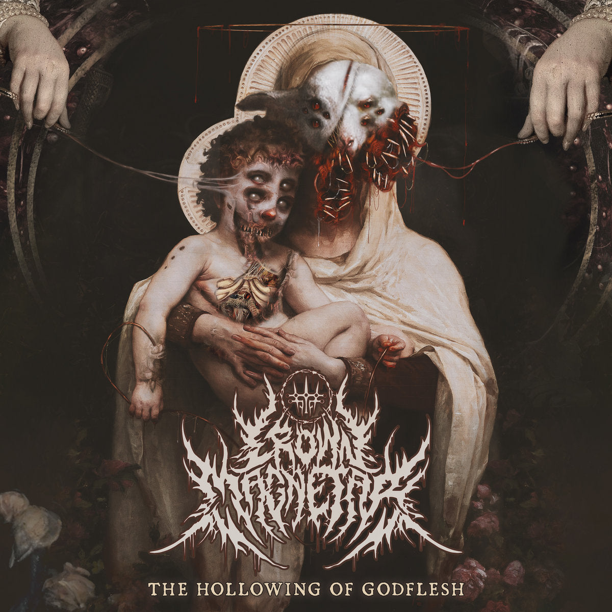 Crown Magnetar - The Hollowing Of Godflesh [Blood of the Flesh Vinyl]