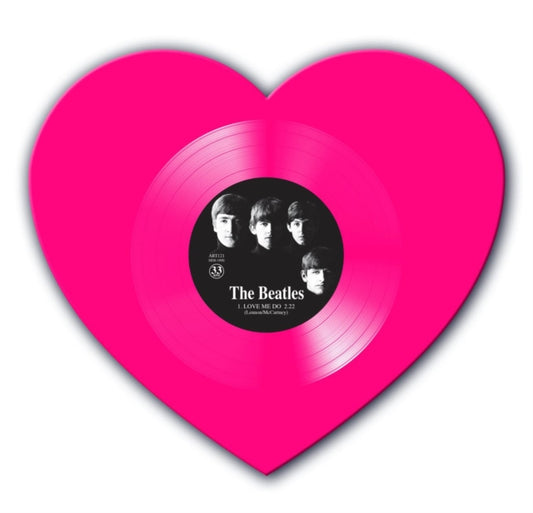 BEATLES - Love Me Do (Heart Shaped Pink Vinyl)