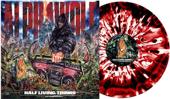 Alpha Wolf - Half Living Things (Red/Black/White Corona Vinyl)