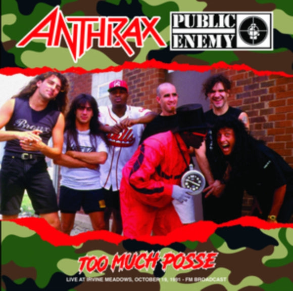 Anthrax & Public Enemy - Too much posse