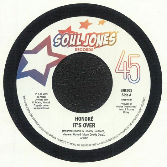 HONORE - It's Over [7" Vinyl]