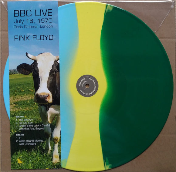 PINK FLOYD - Paris Cinema. London BBC July 16. 1970 (Blue/Yellow/Green Vinyl)