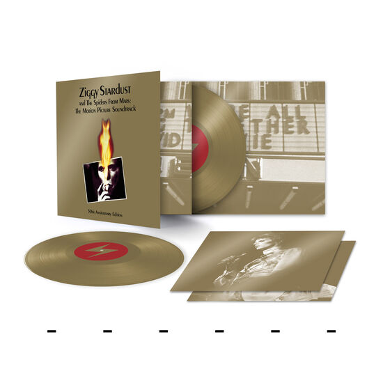 David Bowie - Ziggy Stardust and the Spiders From Mars: The Motion Picture Soundtrack (50th Anniversary Edition) [2LP Gold Vinyl]