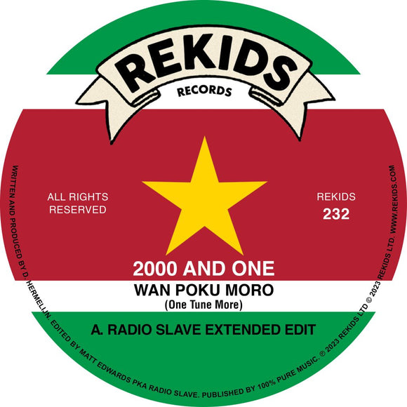 2000 and One - Wan Poku Moro (Radio Slave / Riva Starr Remixes)