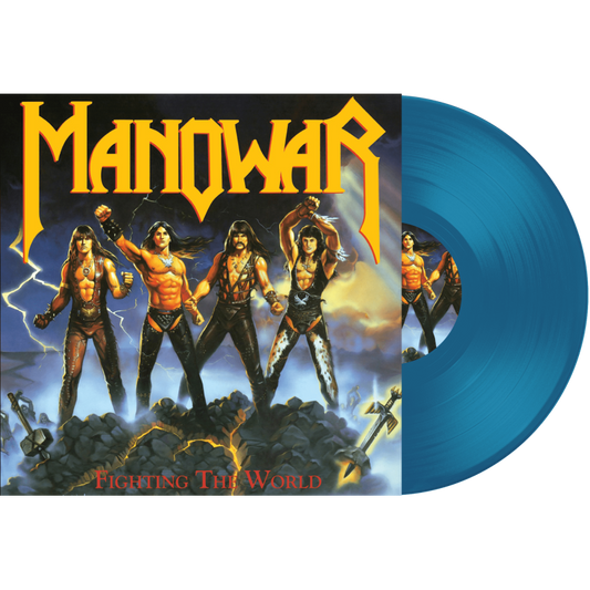 MANOWAR - Fighting the World [Limited edition Transparent Blue vinyl]