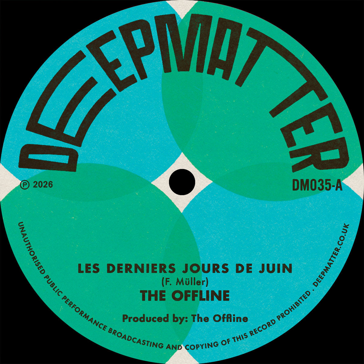 The Offline - Les derniers jours de juin / Marées [7" Vinyl]