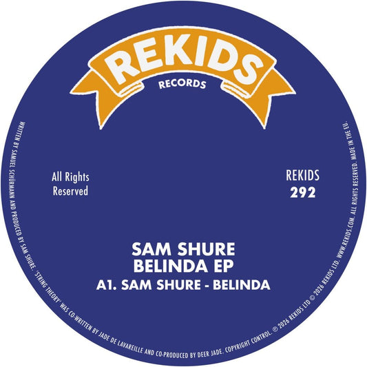 Sam Shure - Belinda EP