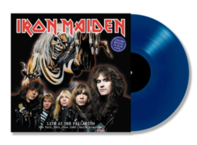 IRON MAIDEN - Live At Palladium. New York. 29Th June. 1982 - Radio Broadcast (Blue Vinyl)