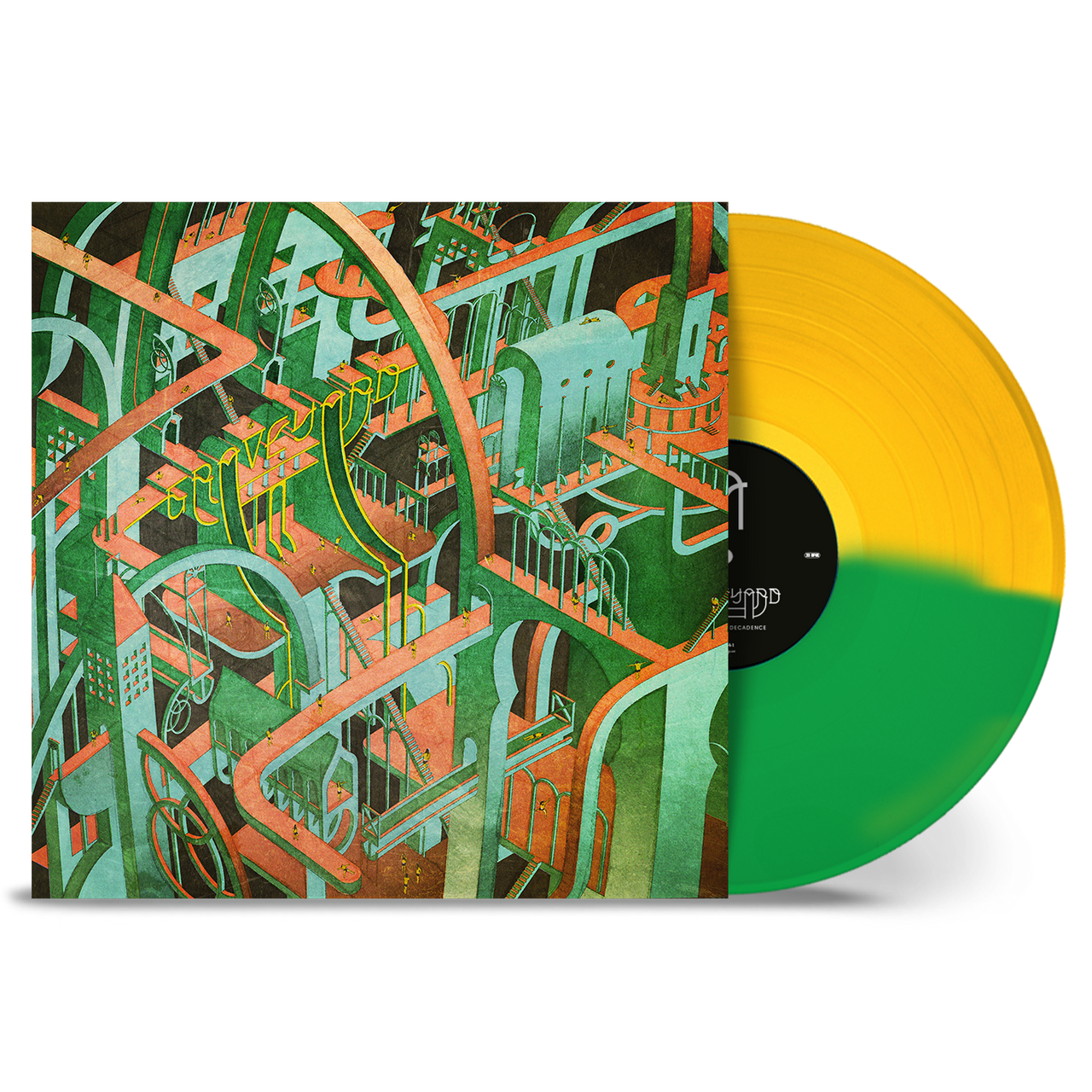 Graveyard - Innocence & Decadence [Transparent Green/Transparent Orange Split Vinyl]