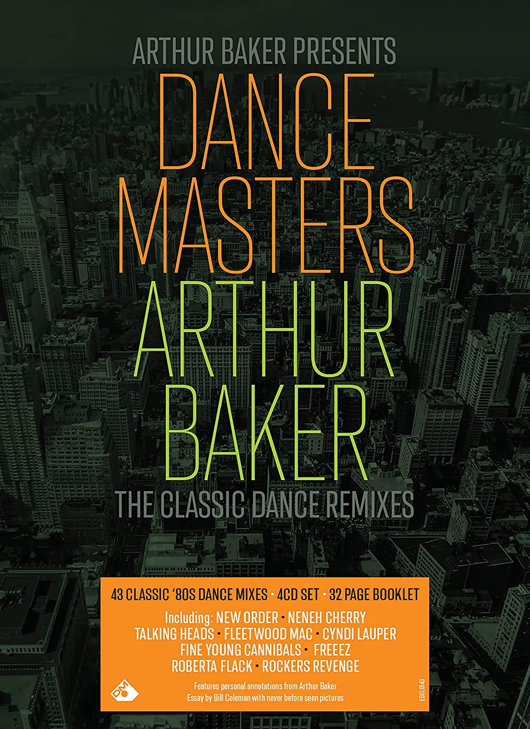 Various Artists - Arthur Baker Presents Dance Masters - Arthur Baker [4CD]
