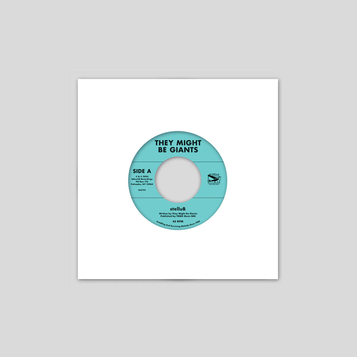 They Might Be Giants - stelluB b/w Sapphire Bullets of Pure Love [7"]