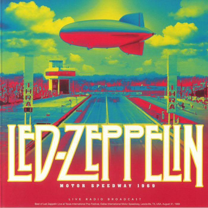 LED ZEPPELIN - Motor Speedway 1969 (Lime Transparent Vinyl)