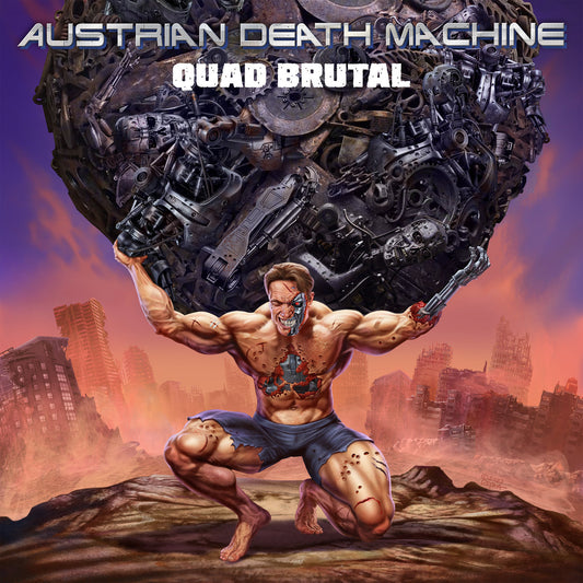 Austrian Death Machine Blue Vinyl - Quad Brutal (Blue Vinyl)