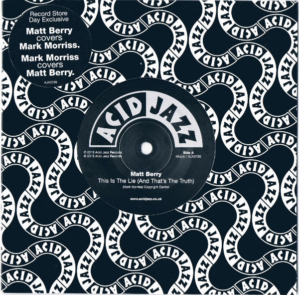 Mark Morris - This Is The Lie(And That's The Truth) [7" Vinyl]