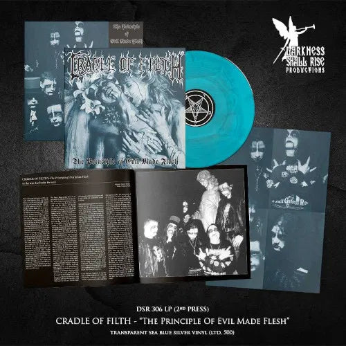 Cradle of Filth - The Principle of Evil Made Flesh [translucent sea blue Vinyl]