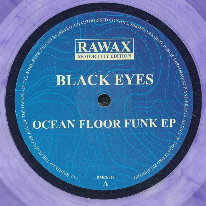 BLACK EYES - Ocean Floor Funk EP (feat Abacus mix) [clear purple vinyl]