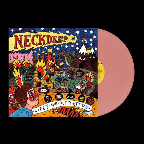 Neck Deep - Life's Not Out To Get You [Light pink coloured vinyl]