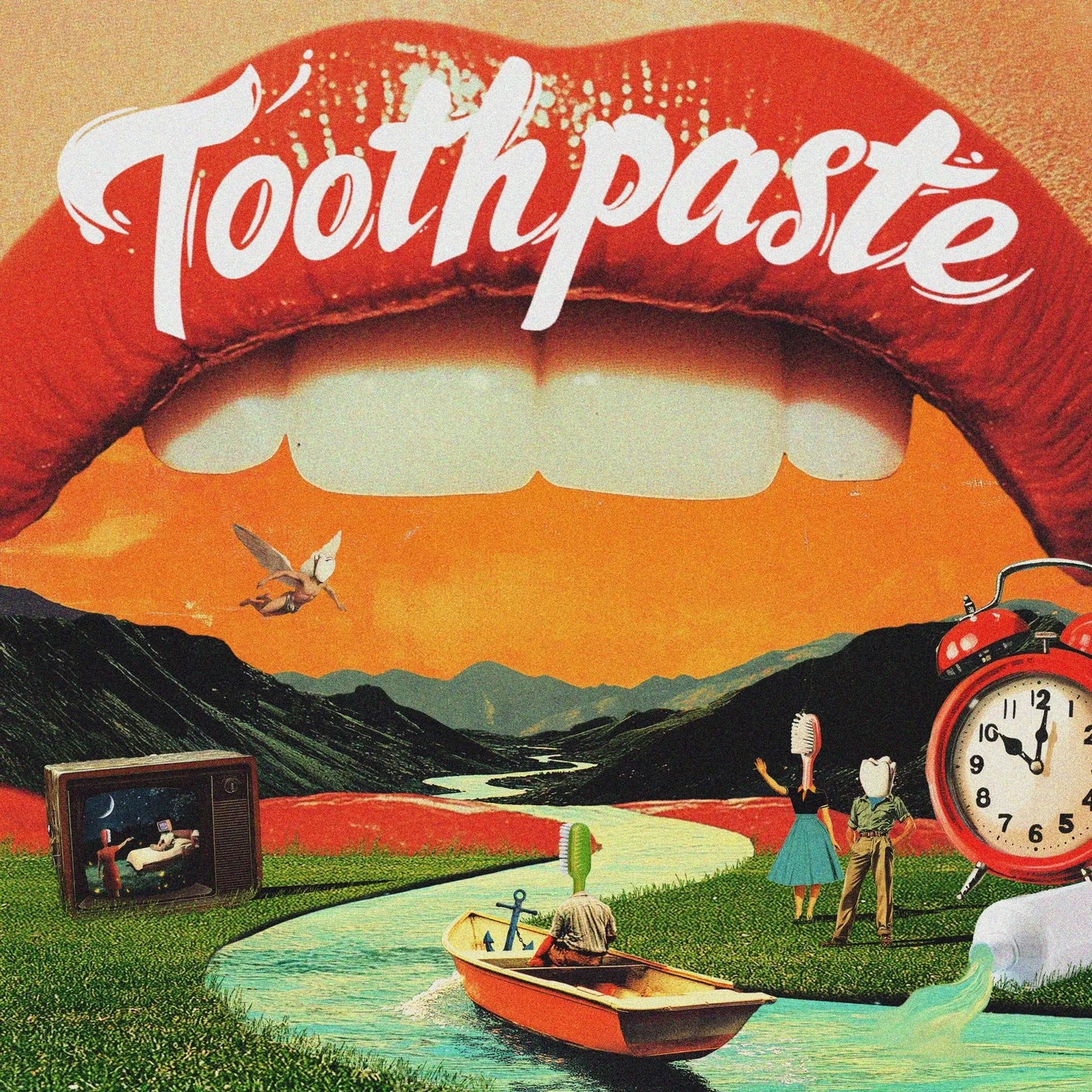 Crystal Tides	- Toothpaste [Orange Vinyl]