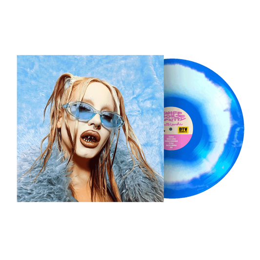Du Blonde - SNIFF MORE GRITTY [blue and white coloured vinyl]