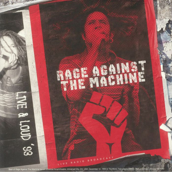 RAGE AGAINST THE MACHINE - Live & Loud '93