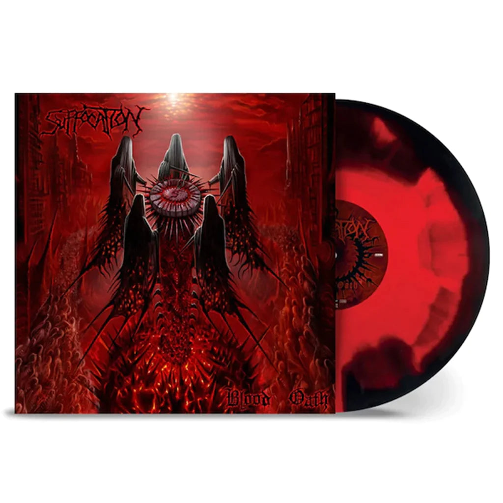 Suffocation - Blood Oath (red/black corona vinyl in Gatefold)