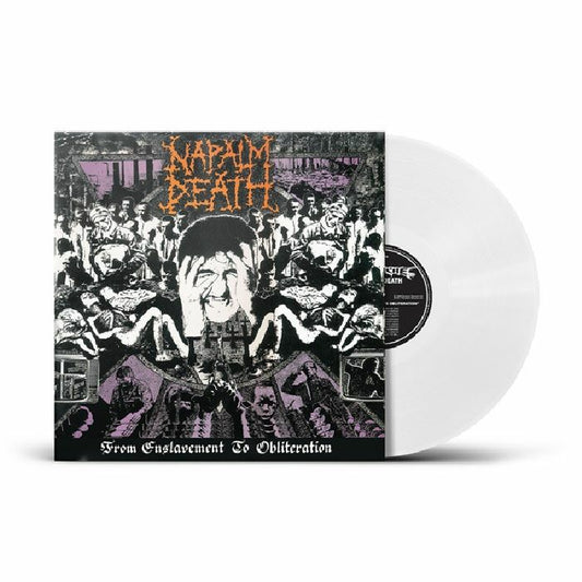 NAPALM DEATH - From Enslavement To Obliteration (White Vinyl) (Phd Exclusive)