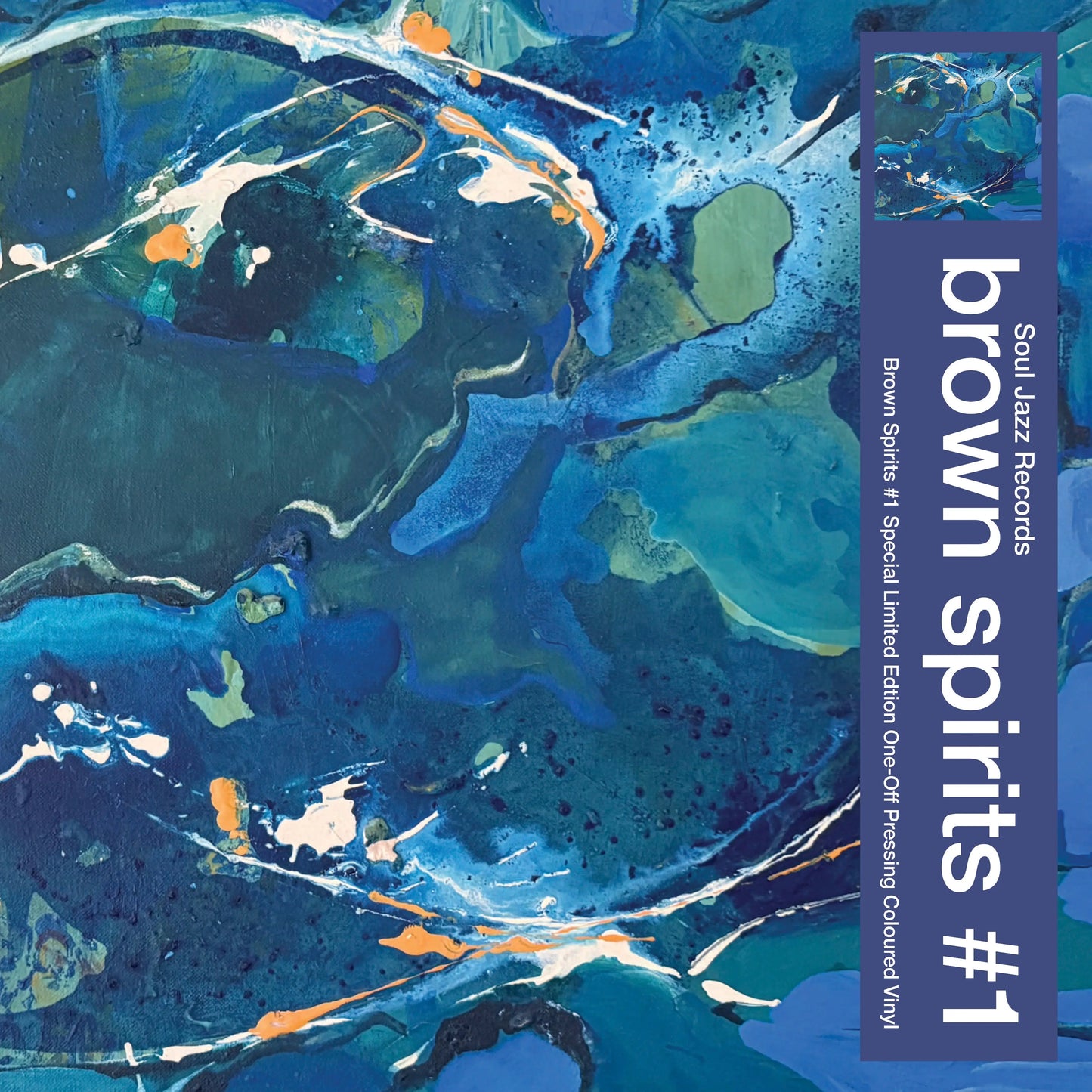 Brown Spirits - Brown Spirits #1 [Blue vinyl limited edition]