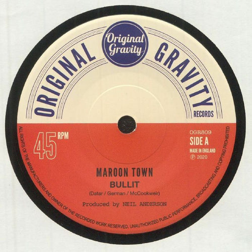 Maroon Town - Bullitt [7" Vinyl]